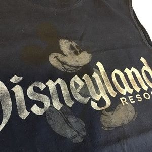 KIDS Blue Armless DISNEYLAND Shirt